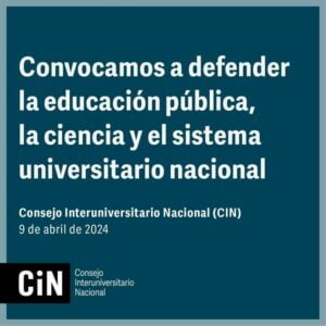 Convocatoria del CIN