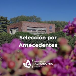 Selección por antecedes Selección por antecedes