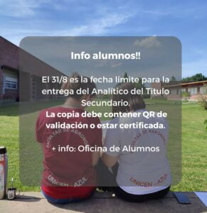 Info alumnos Info alumnos