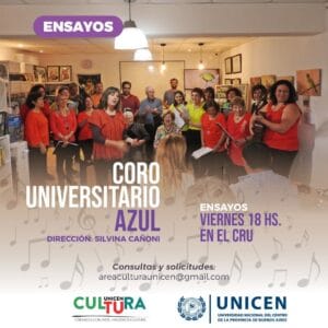 Coro UNICEN- Sede Azul