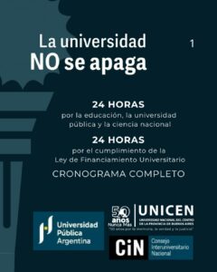 15 de abril-La Universidad No Se Paga